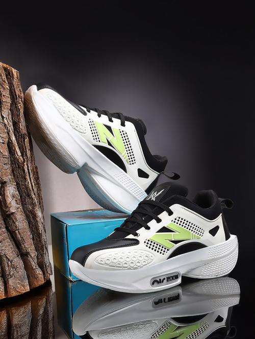 men color block lace up sport shoe - 22318557 - Very Small Image - 1