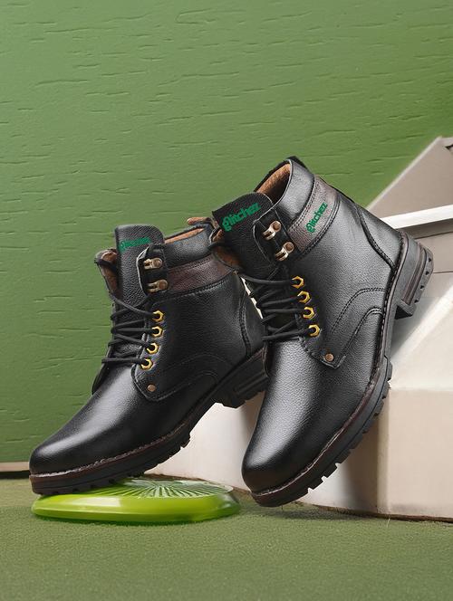 men black lace up boot - 22318567 - Very Small Image - 1