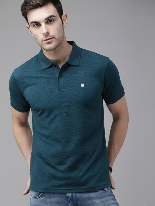 men solid short sleeve regular fit polo t-shirt - 22319912 - Very Small Image - 1