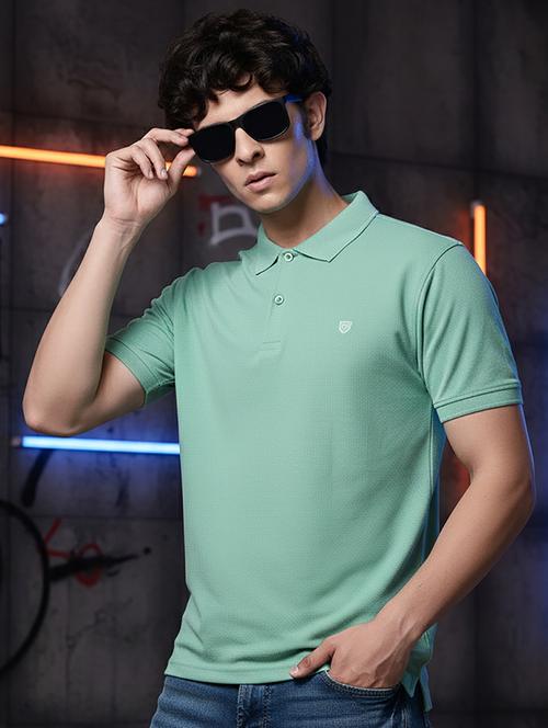 men solid short sleeve regular fit polo t-shirt - 22320163 - Very Small Image - 1