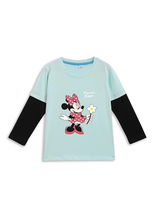 girls printed long sleeve tee - 22324456 - Very Small Image - 1