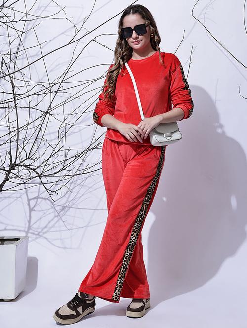 women printed long sleeve winter co-ord set - 22330532 - Very Small Image - 1