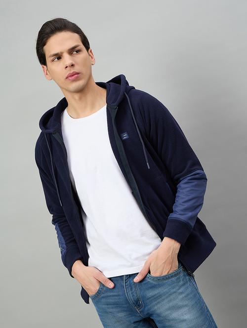 men color block long sleeve regular fit sweatshirt - 22332391 - Very Small Image - 1