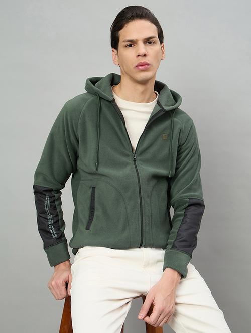 men color block long sleeve regular fit sweatshirt - 22332392 - Very Small Image - 1