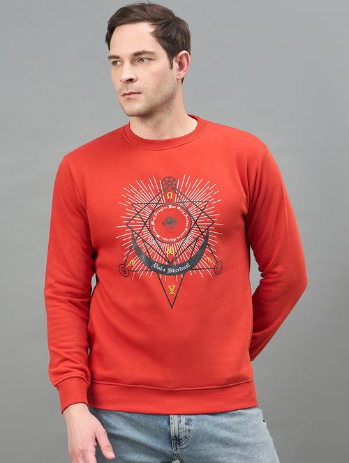 men printed long sleeve regular fit sweatshirt - 22332407 - Very Small Image - 1