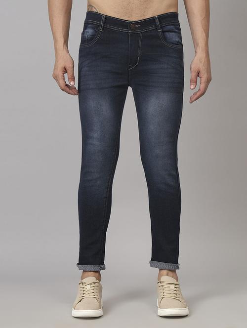 Men Washed Mid Rise Full Length Jeans - 22343768 - Very Small Image - 1