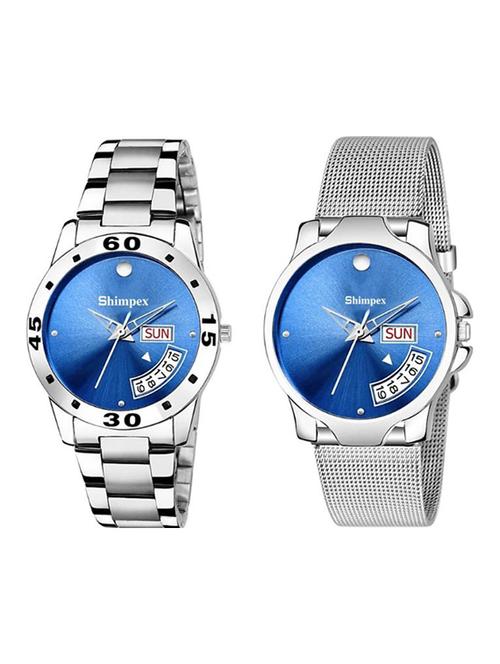 classic edge analog watch set of 2  - 22373078 - Very Small Image - 1