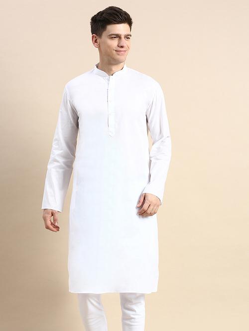 men long sleeves kurta and churidar set - 22374926 - Very Small Image - 1