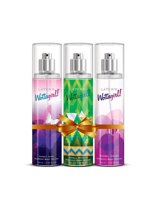 women wottagirl longlasting fragrance pack of 3 - 22379338 - Very Small Image - 1