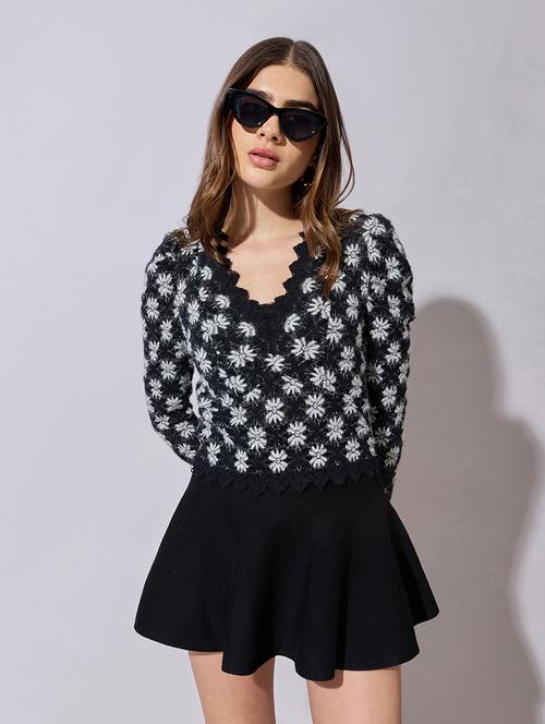 women self designed puff sleeve top - 22381078 - Very Small Image - 1