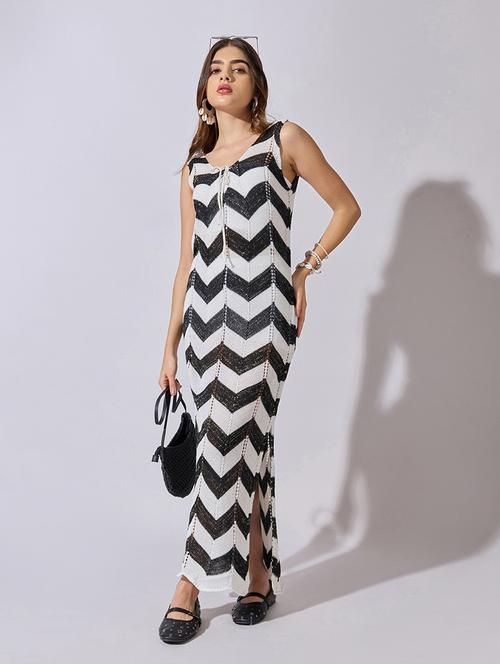 women self designeds sleeveless straight dress - 22381211 - Very Small Image - 1