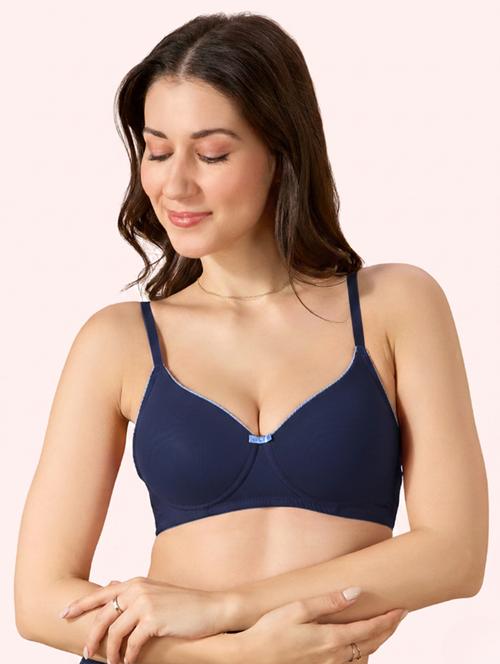 women solid lightly padded t-shirt bra - 22387291 - Very Small Image - 1