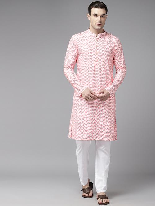 men mandarin neck long sleeve kurta - 22392691 - Very Small Image - 1