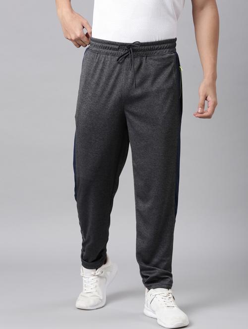 men side taped mid rise full length track pant - 22398064 - Very Small Image - 1