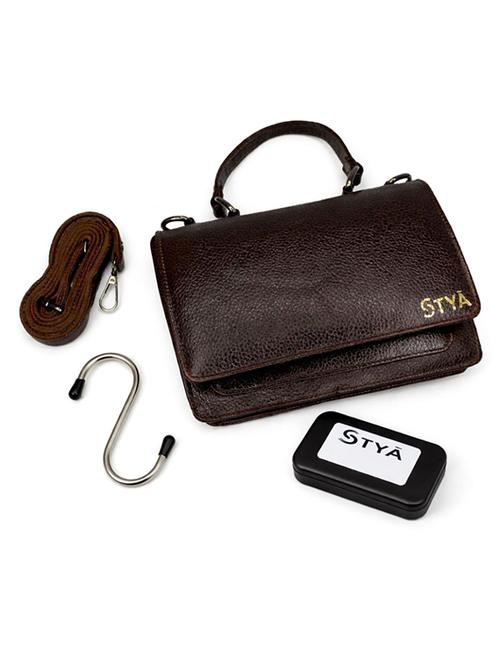 women solid leather handbag - 22423677 - Very Small Image - 1