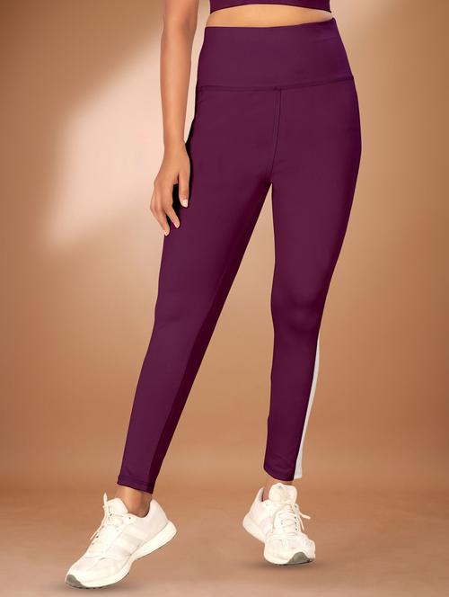 women tapered mid rise yoga pants - 22432136 - Very Small Image - 1