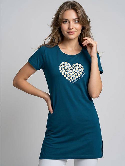 women printed round neck t-shirt - 22451339 - Very Small Image - 1