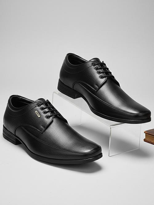 men solid lace up derby - 22452012 - Very Small Image - 1