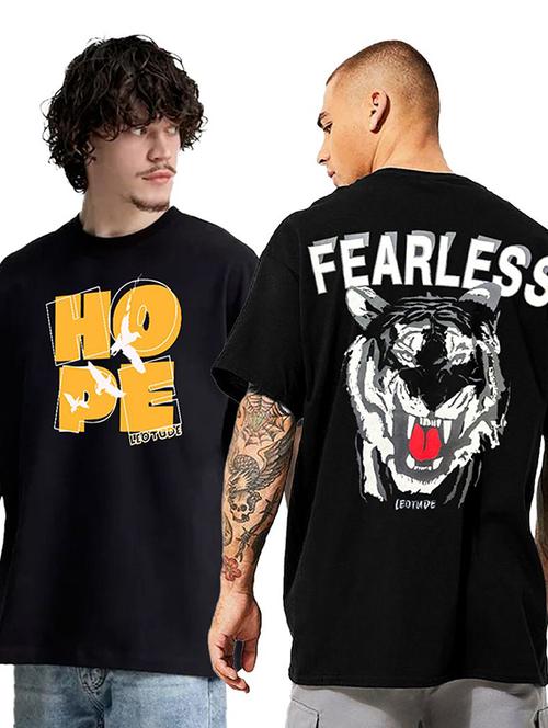 men pack of 2 printed short sleeve t-shirt  - 22455043 - Very Small Image - 1