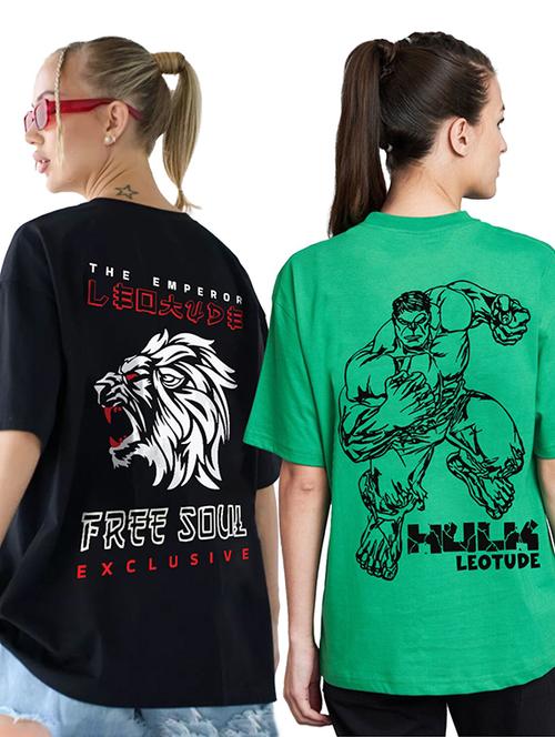 women pack of 2 short sleeve t-shirt - 22455264 - Very Small Image - 1