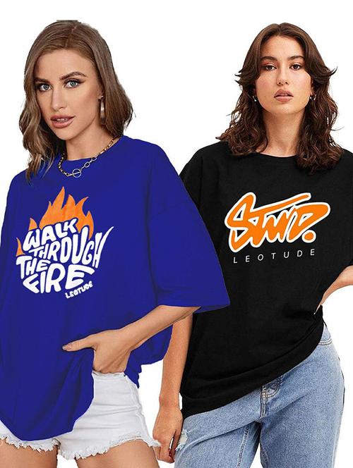 women pack of 2 short sleeve t-shirt - 22455326 - Very Small Image - 1