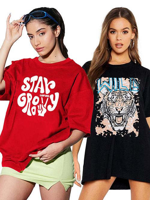 women pack of 2 short sleeve t-shirt - 22455490 - Very Small Image - 1