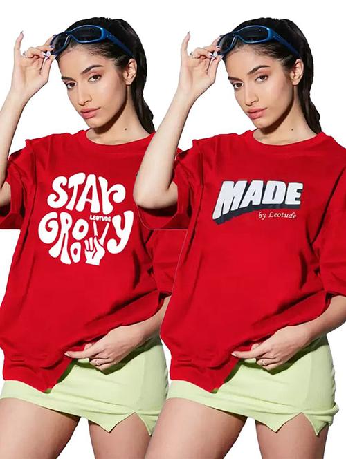 women pack of 2 short sleeve t-shirt - 22455501 - Very Small Image - 1