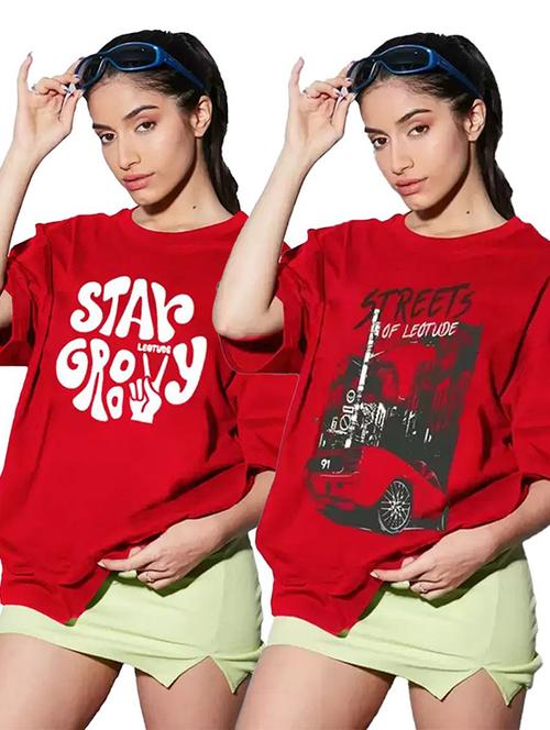 women pack of 2 short sleeve t-shirt - 22455502 - Very Small Image - 1