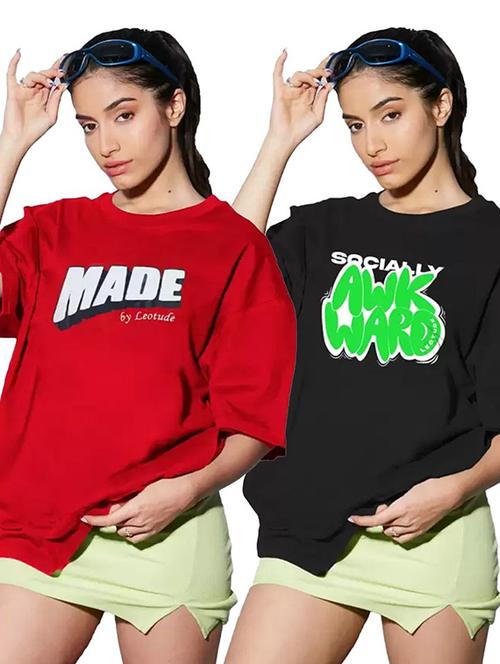 women pack of 2 short sleeve t-shirt - 22455503 - Very Small Image - 1