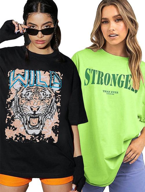 women pack of 2 short sleeve t-shirt - 22455513 - Very Small Image - 1