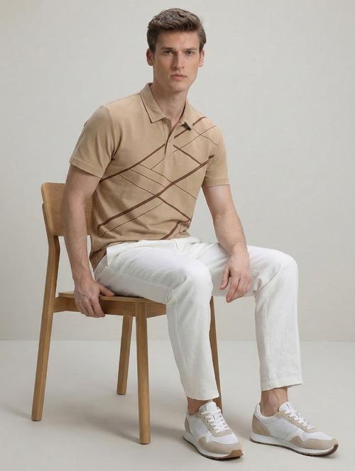 men printed short sleeve regular fit polo t-shirt - 22460687 - Very Small Image - 1