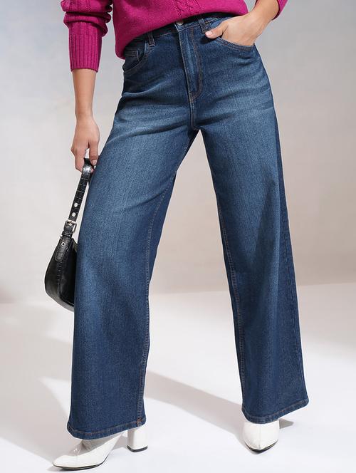 Women Blue Cotton Jean - 22462458 - Very Small Image - 1