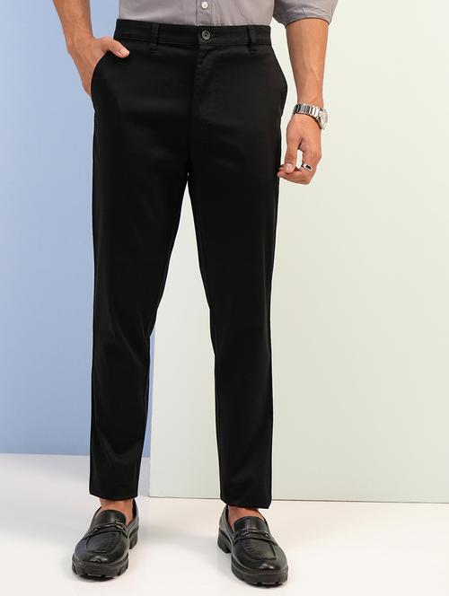 men cotton pleated casual trouser - 22462718 - Very Small Image - 1