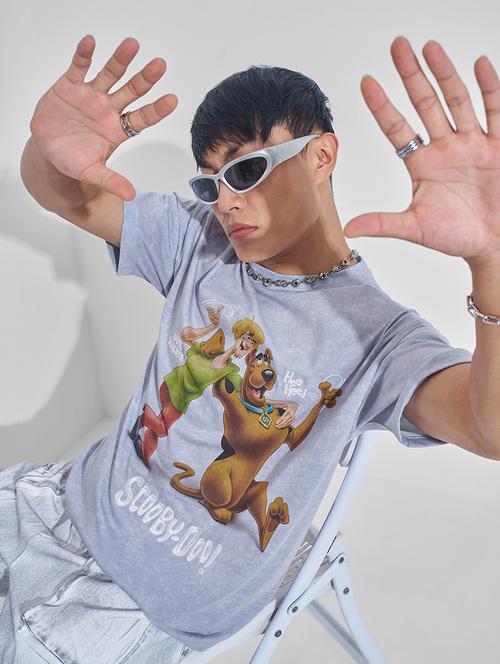 men printed scooby-doo graphic print t-shirt - 22469403 - Very Small Image - 1