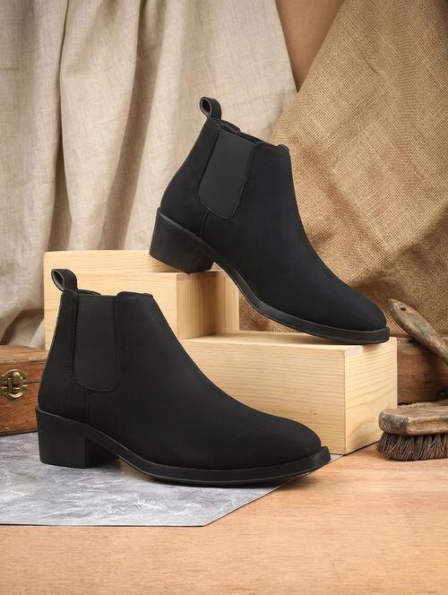 men black high ankle boot - 22471622 - Very Small Image - 1
