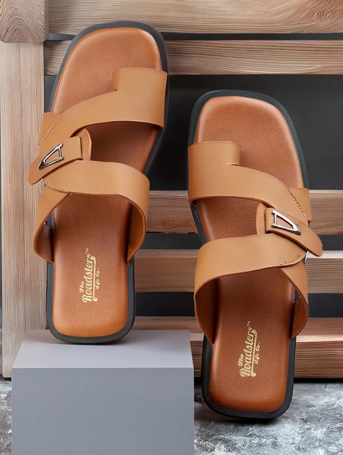 men solid one toe sandal  - 22471633 - Very Small Image - 1