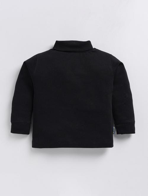 boys black cotton t-shirt - 22495349 - Very Small Image - 1