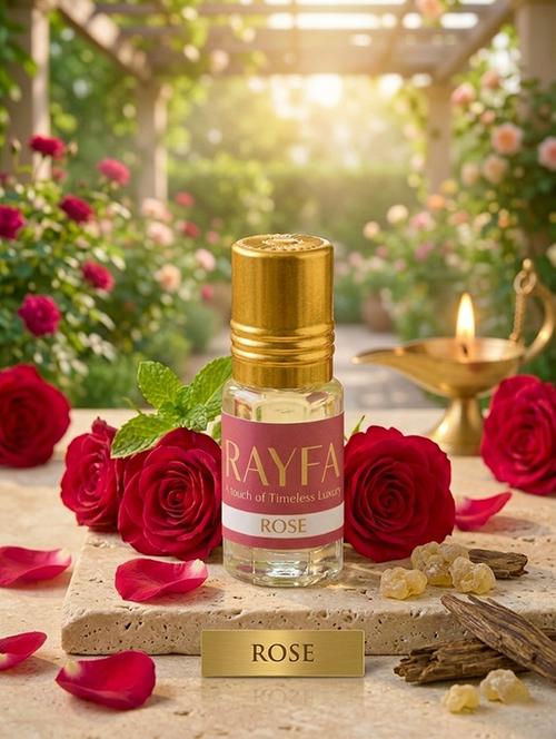 rose attar perfume oil | long lasting floral fragrance | alcohol free unisex attar | premium concentrated scent - 22497590 - Very Small Image - 1