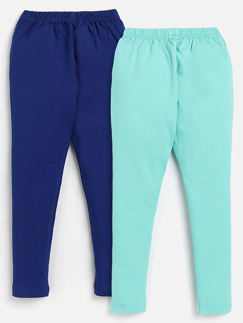 girls pack of 2 solid leggings - 22498322 - Very Small Image - 1