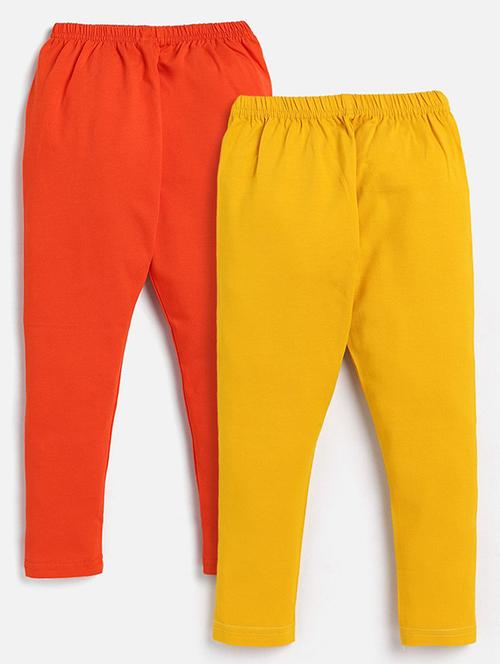 girls pack of 2 solid leggings - 22498323 - Very Small Image - 1