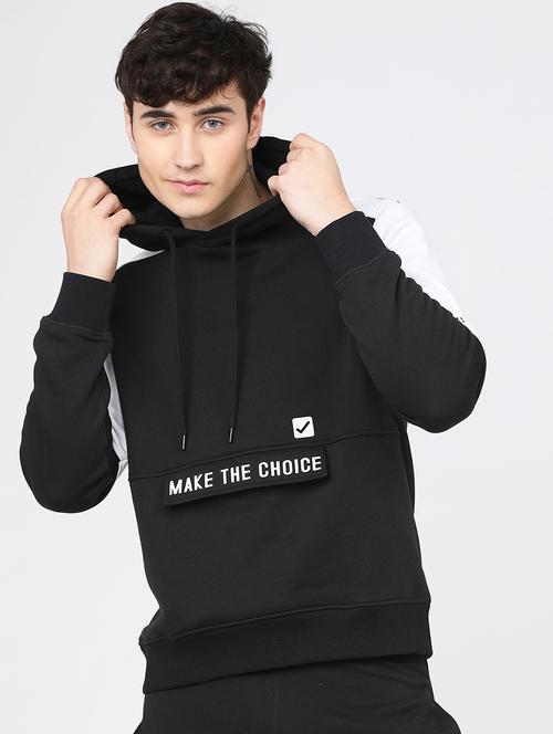 men color block long sleeve regular fit sweatshirt - 22504696 - Very Small Image - 1