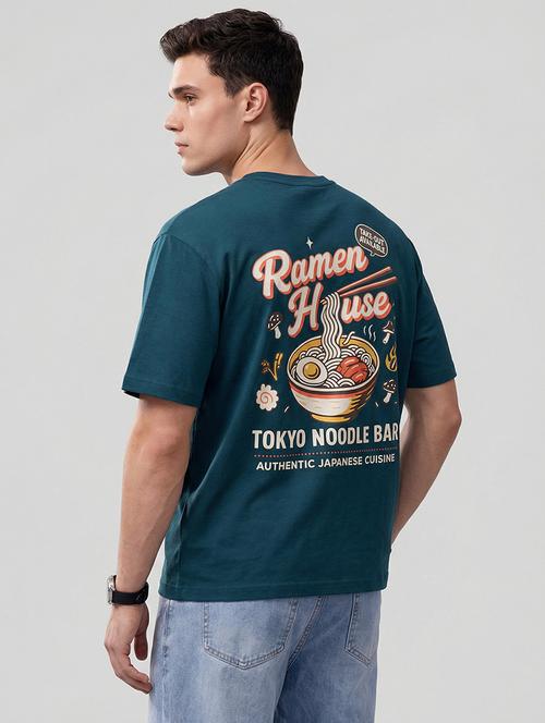 men printed short sleeve loose fit t-shirt - 22512429 - Very Small Image - 1