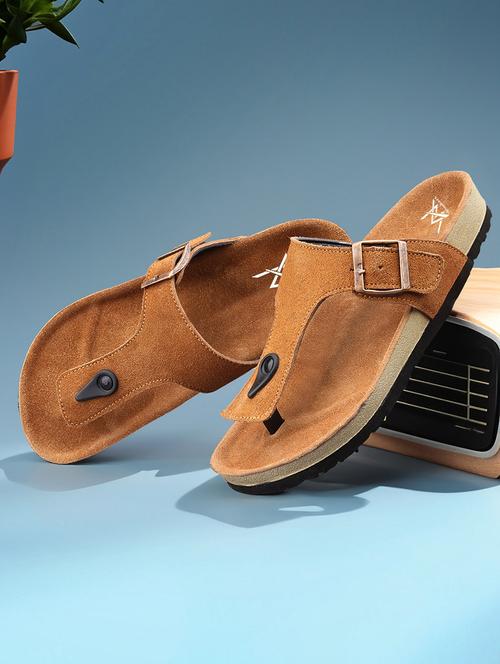 men solid toe seperator sandal - 22517843 - Very Small Image - 1