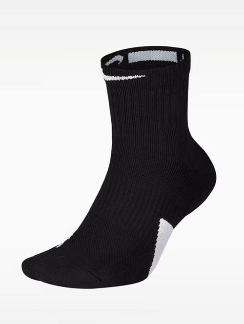 nike elite mid basketball socks in black - 22517923 - Very Small Image - 1