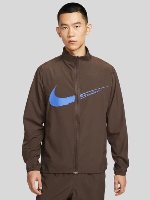 Men Printed Long Sleeve Windcheater Bomber Jacket - 22518161 - Very Small Image - 1