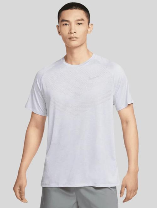Men Self Design Short Sleeve Dry Fit T-shirt - 22518216 - Very Small Image - 1
