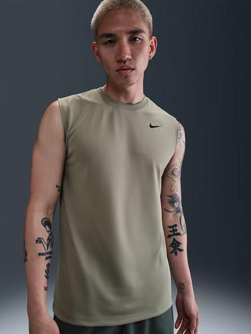 men solid sleeveless regular fit t-shirt - 22518219 - Very Small Image - 1