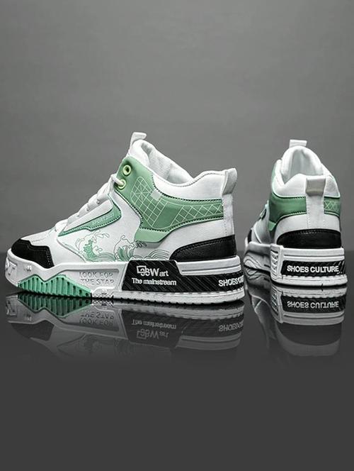 men color block lace up sneaker - 22520901 - Very Small Image - 1