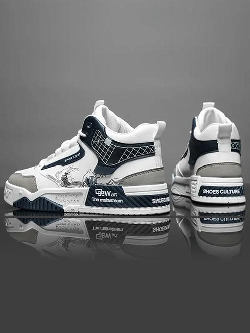 Men Color Block Lace Up Sneaker - 22520903 - Very Small Image - 1