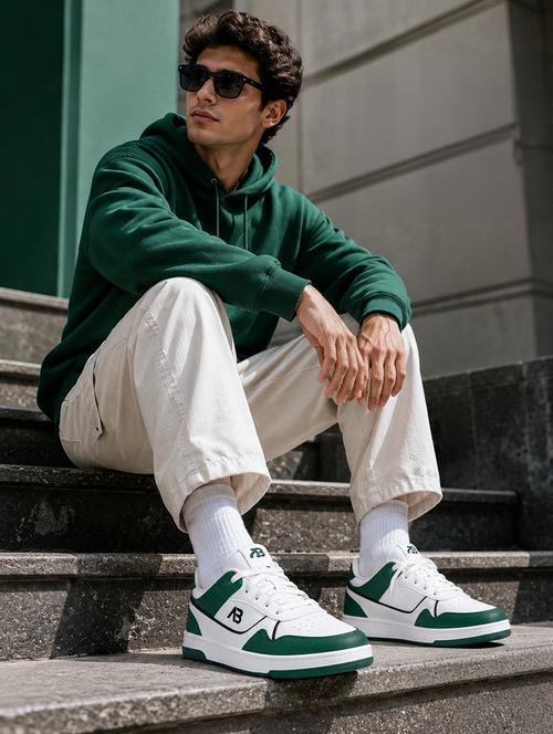 men color block lace up sneaker - 22520904 - Very Small Image - 1